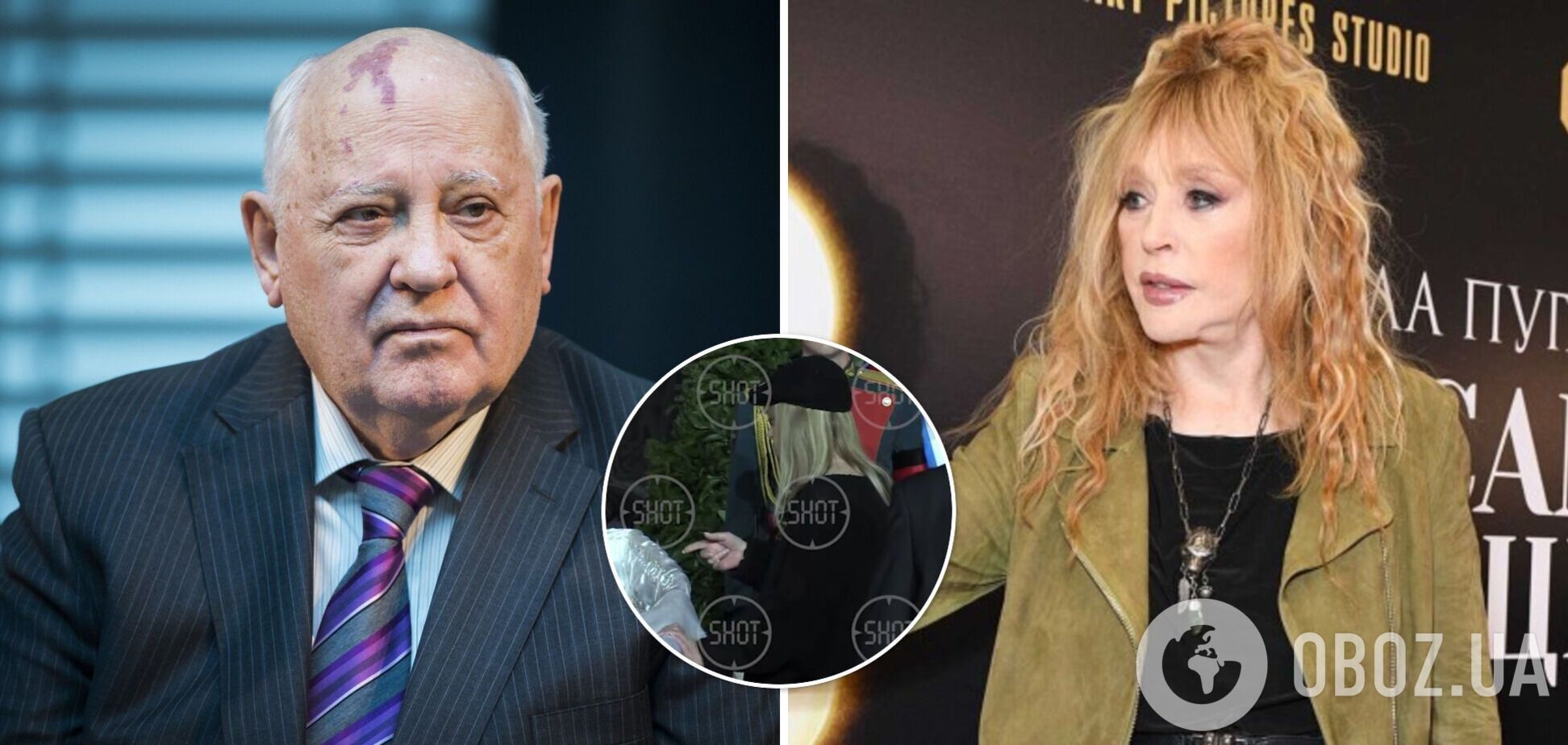 Пугачова здивувала поведінкою на похороні Горбачова: щось прошепотіла та пригрозила пальцем