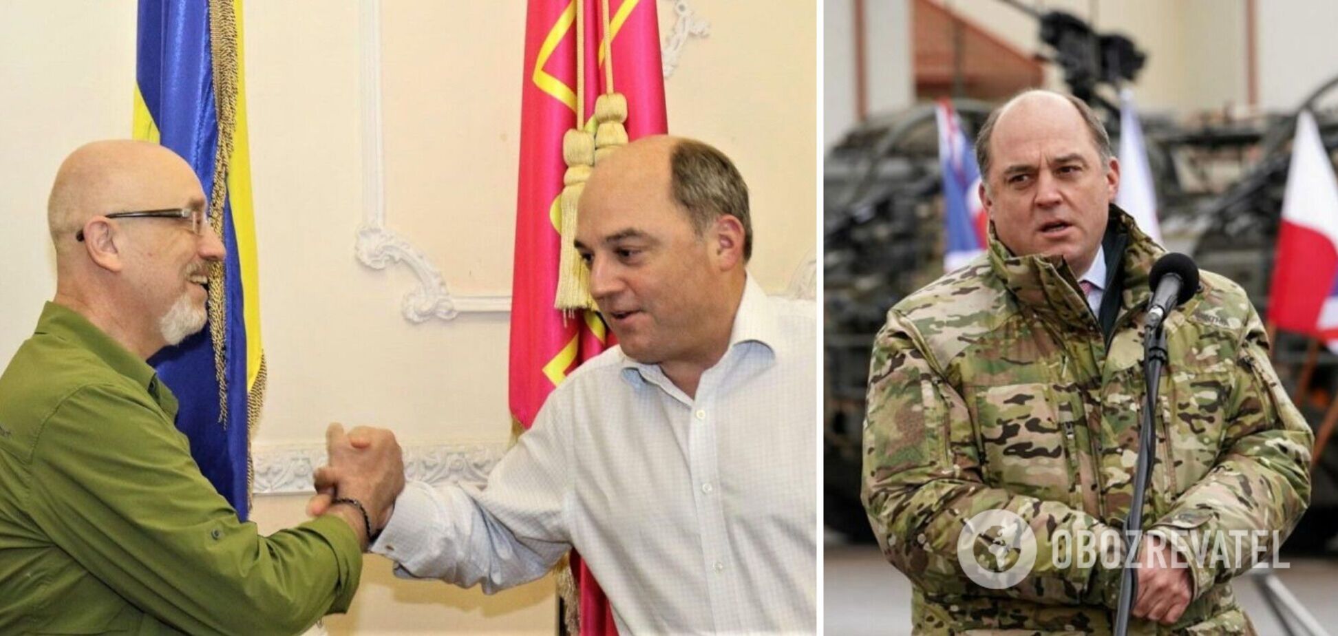 Глава міноборони Британії таємно побував у Києві, щоб обговорити з Резніковим допомогу Україні 
