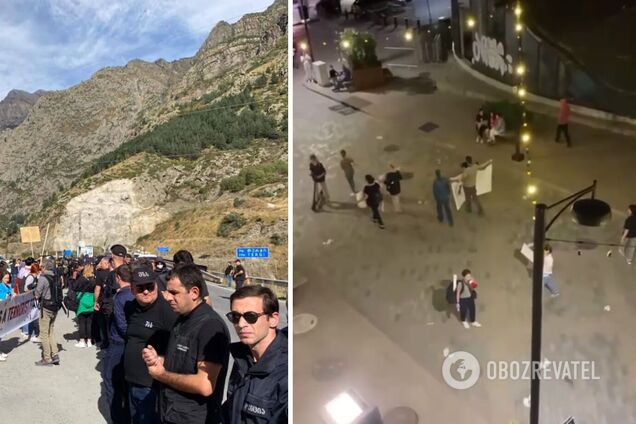 Грузини виступають проти росіян, які тікають від мобілізації до їхньої країни