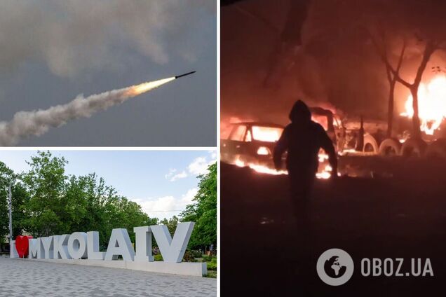 РФ среди ночи ударила ракетами по Николаеву