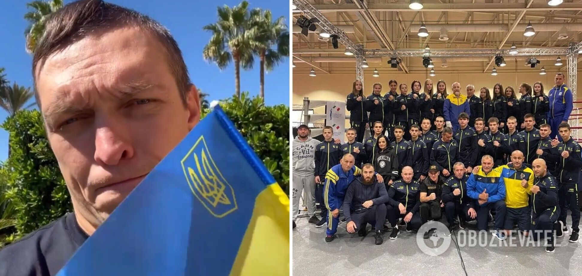 'Даже не мечтайте': Усик отреагировал на запрет флага Украины на ЧЕ по боксу и ответил путинисту Кремлеву