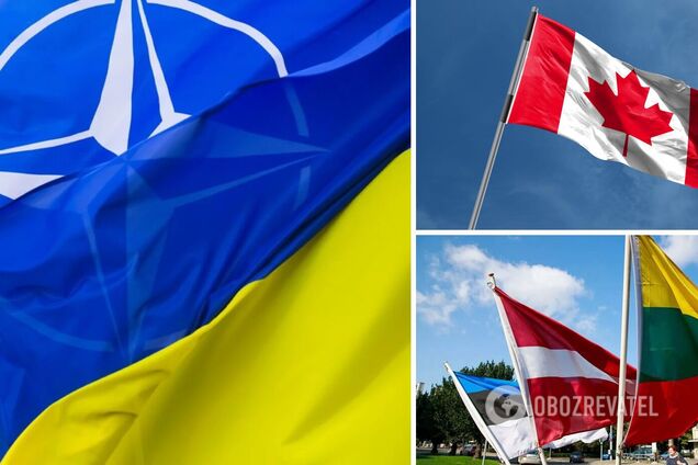 Канада и страны Балтии поддерживают скорейшее вступление Украины в НАТО – заявления глав дипломатий