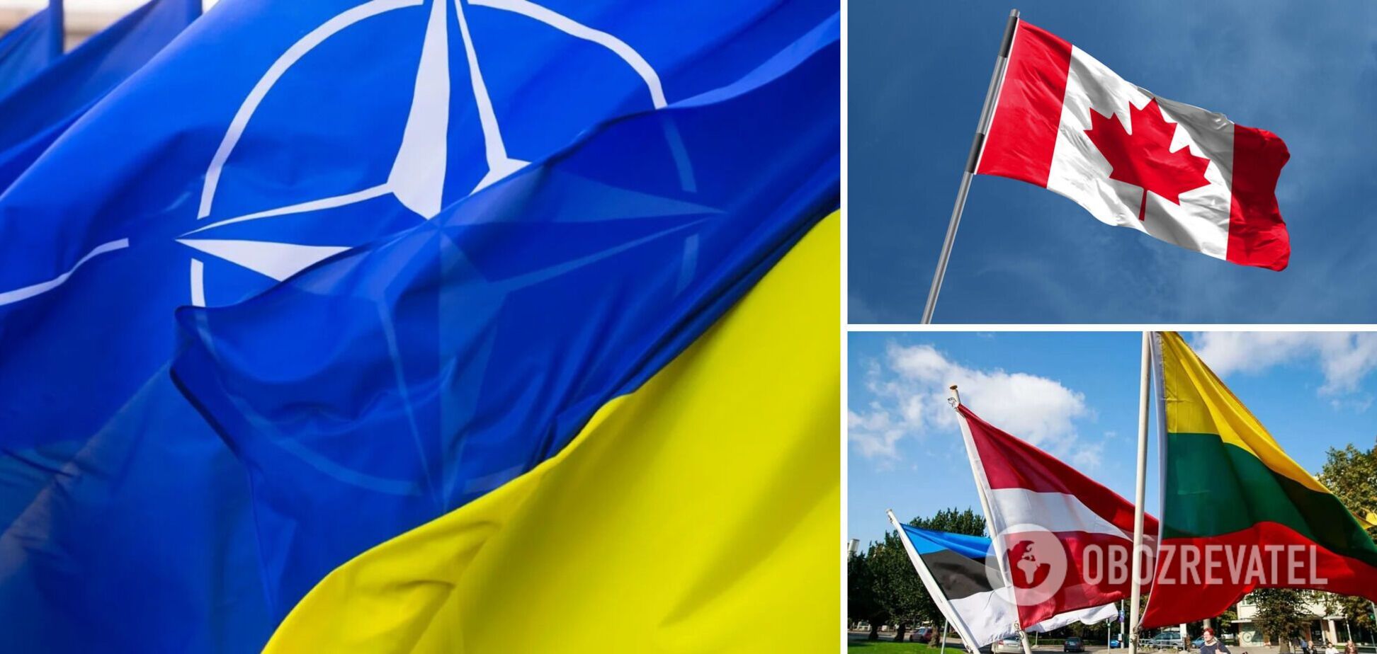 Канада и страны Балтии поддерживают скорейшее вступление Украины в НАТО – заявления глав дипломатий