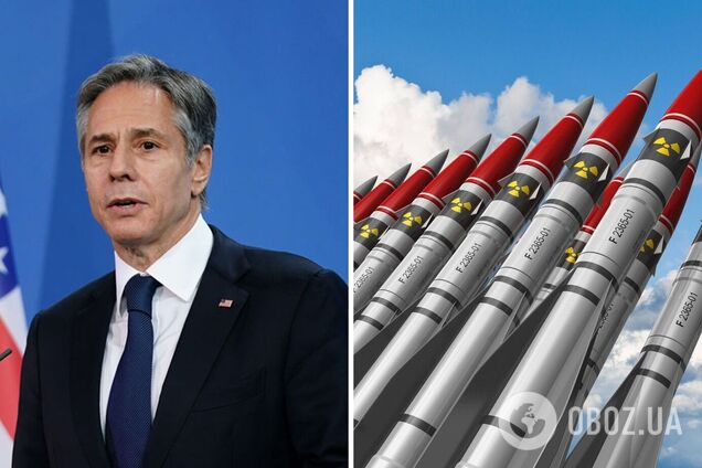 Блинкен заявил, что США серьезно относятся к ядерным угрозам Путина