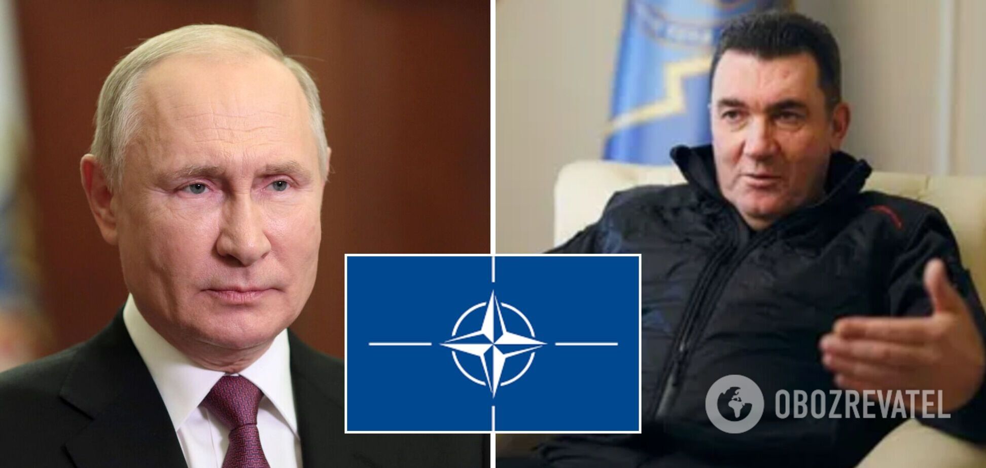 Данилов: подача заявки на вступление в НАТО стала ответом Путину на аннексию четырех областей Украины
