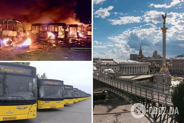 Киев передаст Днепру 30 автобусов