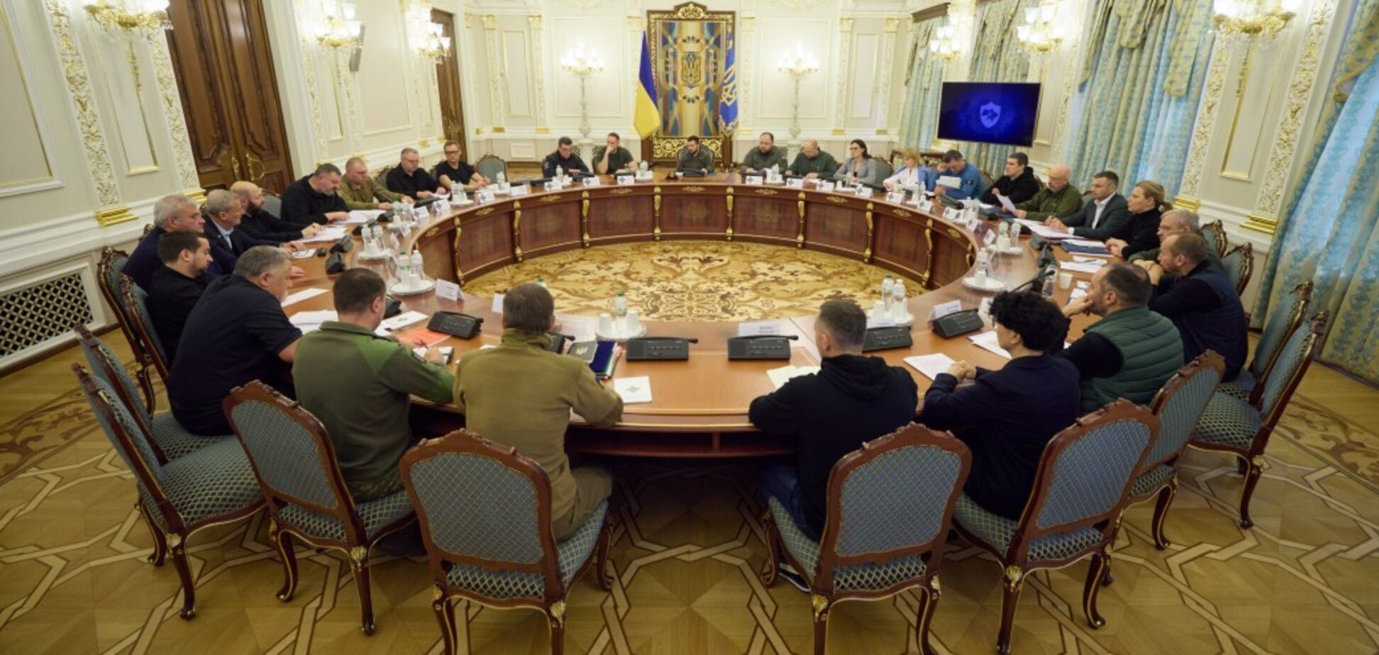 Заседание СНБО Украины