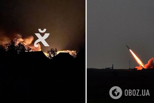 Окупанти вдарили по Харкову ракетами, на місці прильоту почалася пожежа. Фото та відео
