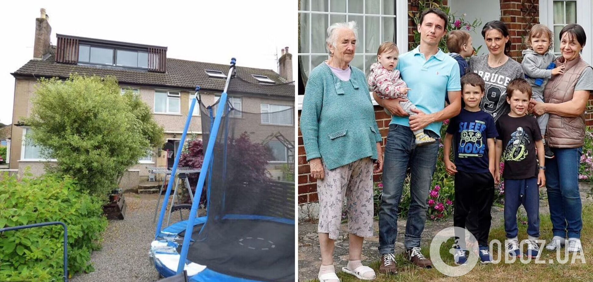 Український біженець-бізнесмен, якого виселили з безкоштовного житла, переїде в інший розкішний будинок за кошт Британії. Фото