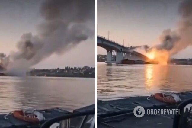 ВСУ снова ударили по Антоновскому мосту