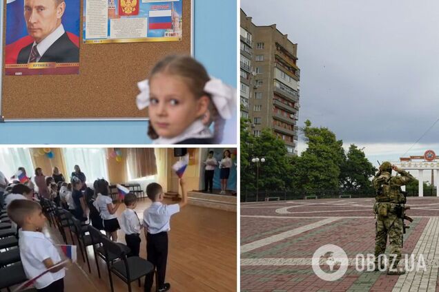 В окупованому Мелітополі школярів змушують фотографуватися із портретом Путіна – ЗМІ