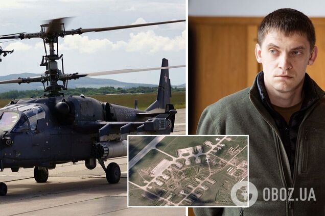 В Мелитополе российские военные потеряли вертолет