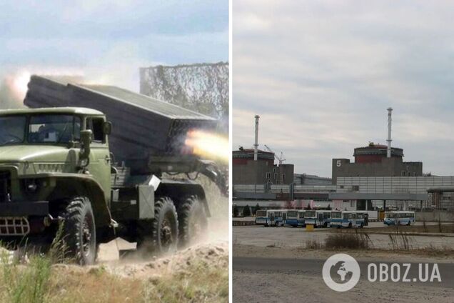 Російські окупанти обстрілюють ЗАЕС