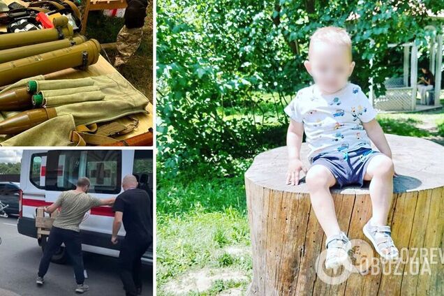 Постраждалу від пострілу гранатомета в Чернігові 2-річну дитину везуть до Києва: що відомо про хлопчика