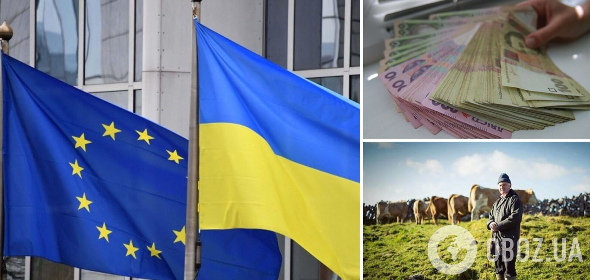 Украинские фермеры могут получить помощь от Евросоюза 