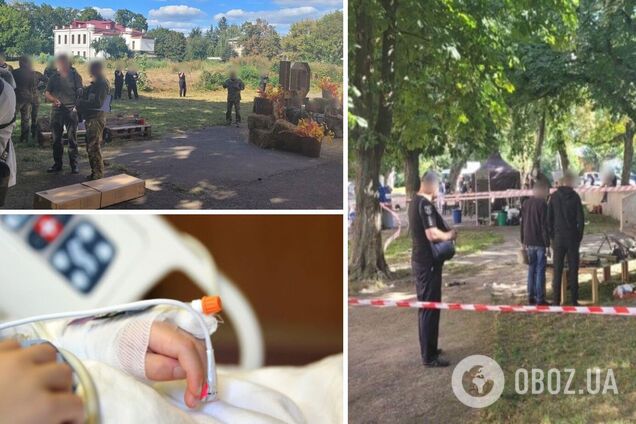 Взрыв боеприпаса в Чернигове