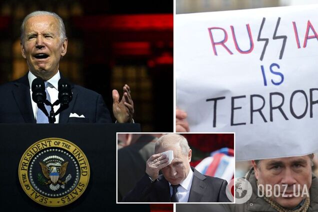 Байден відповів, чи потрібно визнати Росію країною-спонсором тероризму