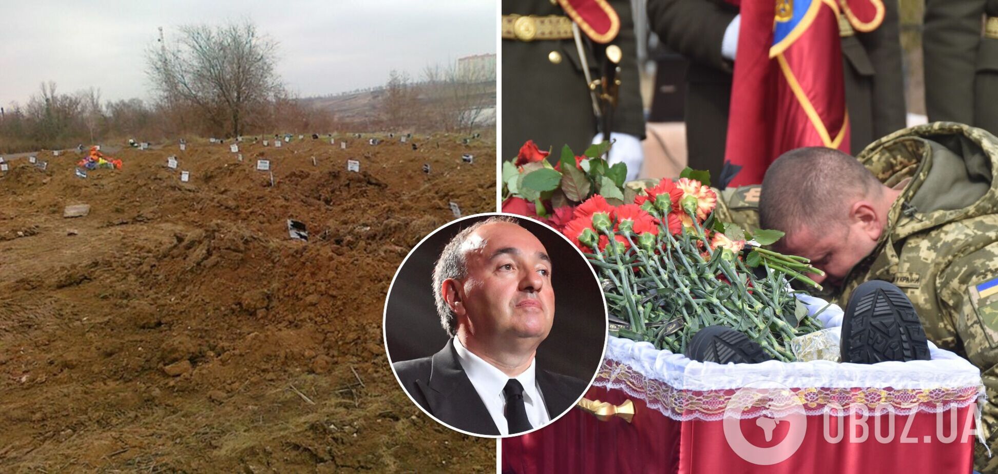 Роднянський показав на фото гігантську прірву між загиблими окупантами і воїнами, які гинуть за Україну