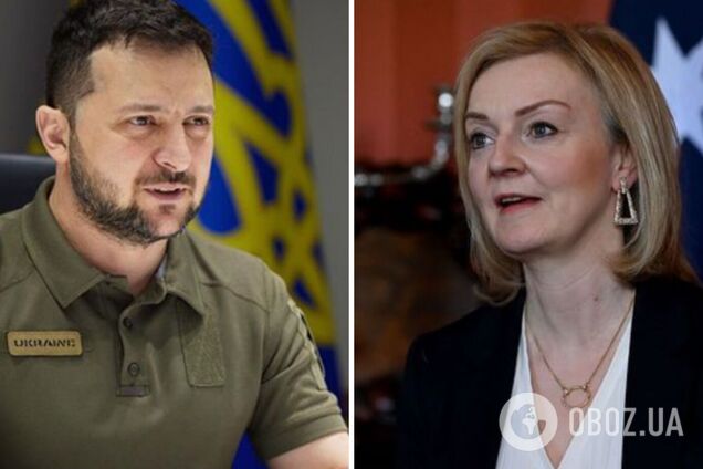 Зеленский обсудил с Лиз Трасс закрытие неба над Украиной и новые санкции для РФ