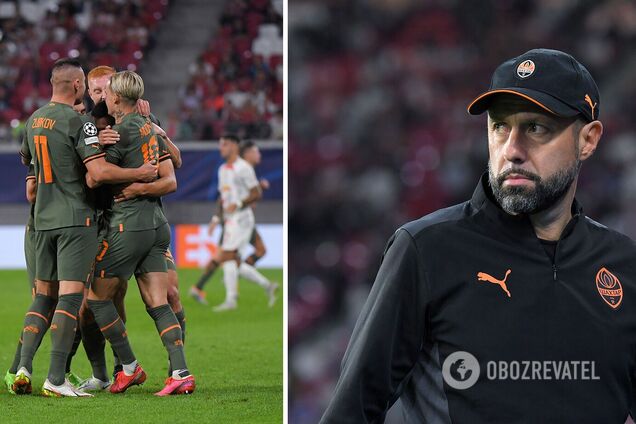 'Наша мощь': тренер 'Шахтера' назвал игрой за всю Украину победу над 'Лейпцигом' в Лиге чемпионов