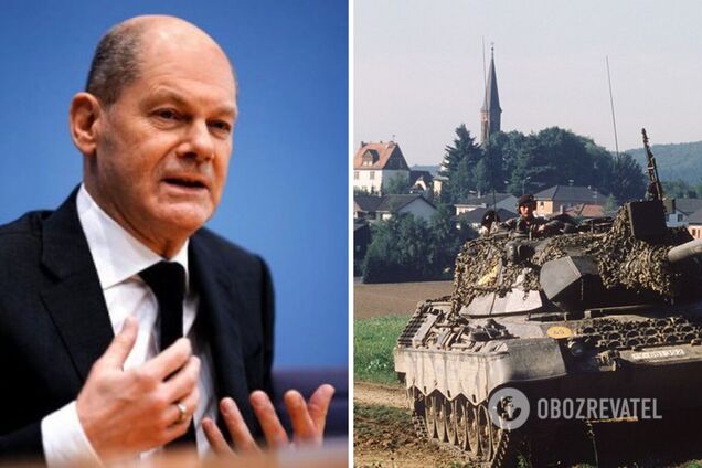 Шольц розповів, що його утримало від передачі Україні танків Leopard