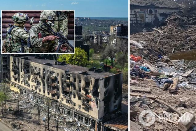 Російський снаряд убив двох дітей: у Маріуполі місцевий житель показав 'воронку смерті'. Відео