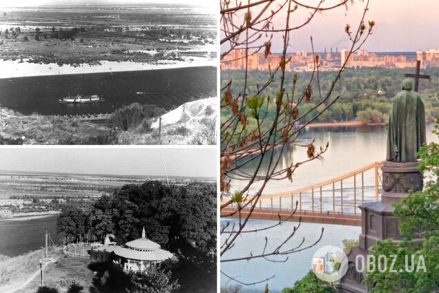 Лівий берег столиці тоді й зараз