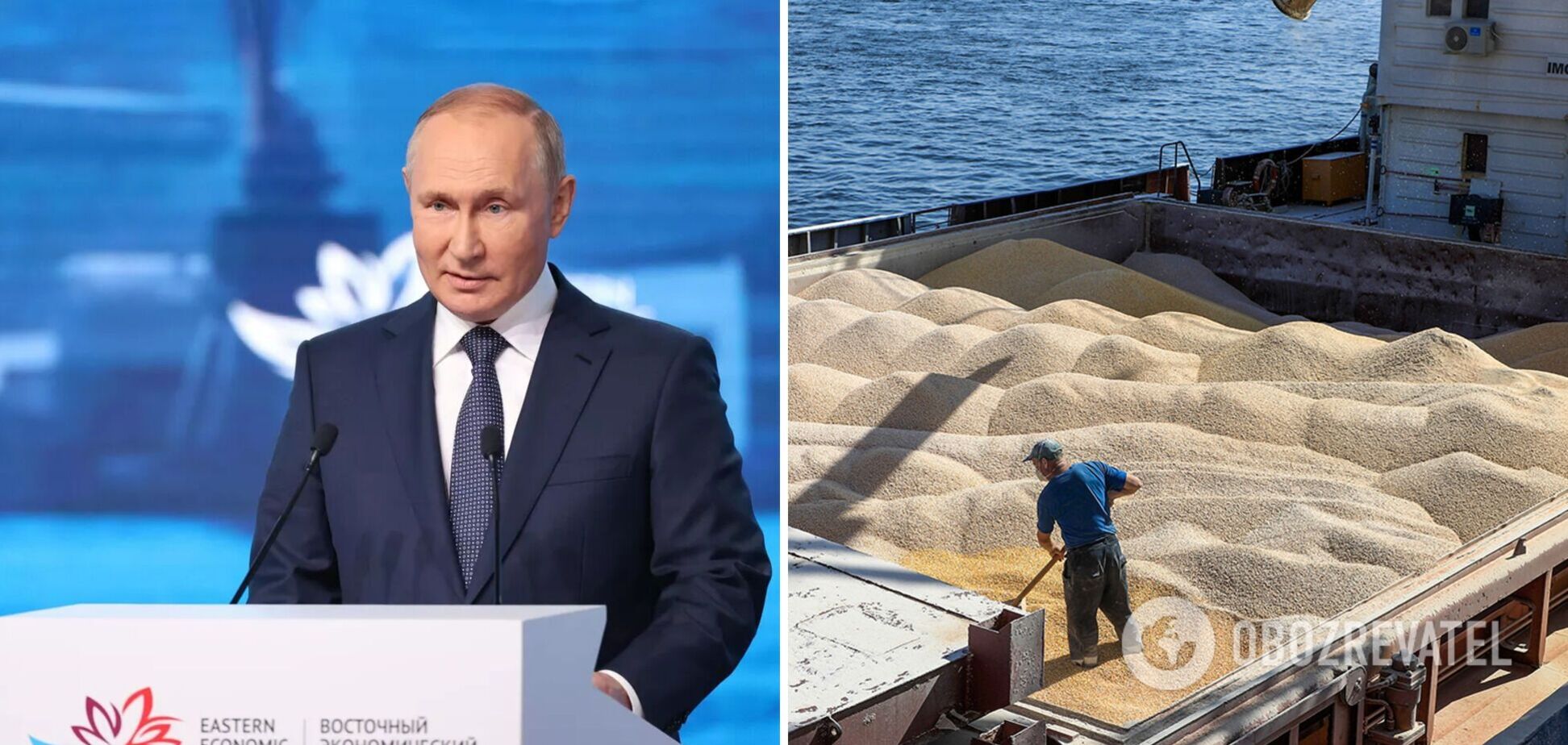 Путін незадоволений зерновою угодою
