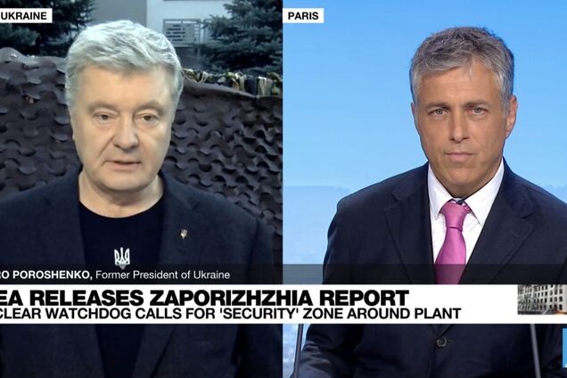 У звіті МАГАТЕ не вистачає вимоги про повернення ЗАЕС під контроль України і виведення військ РФ, – Порошенко