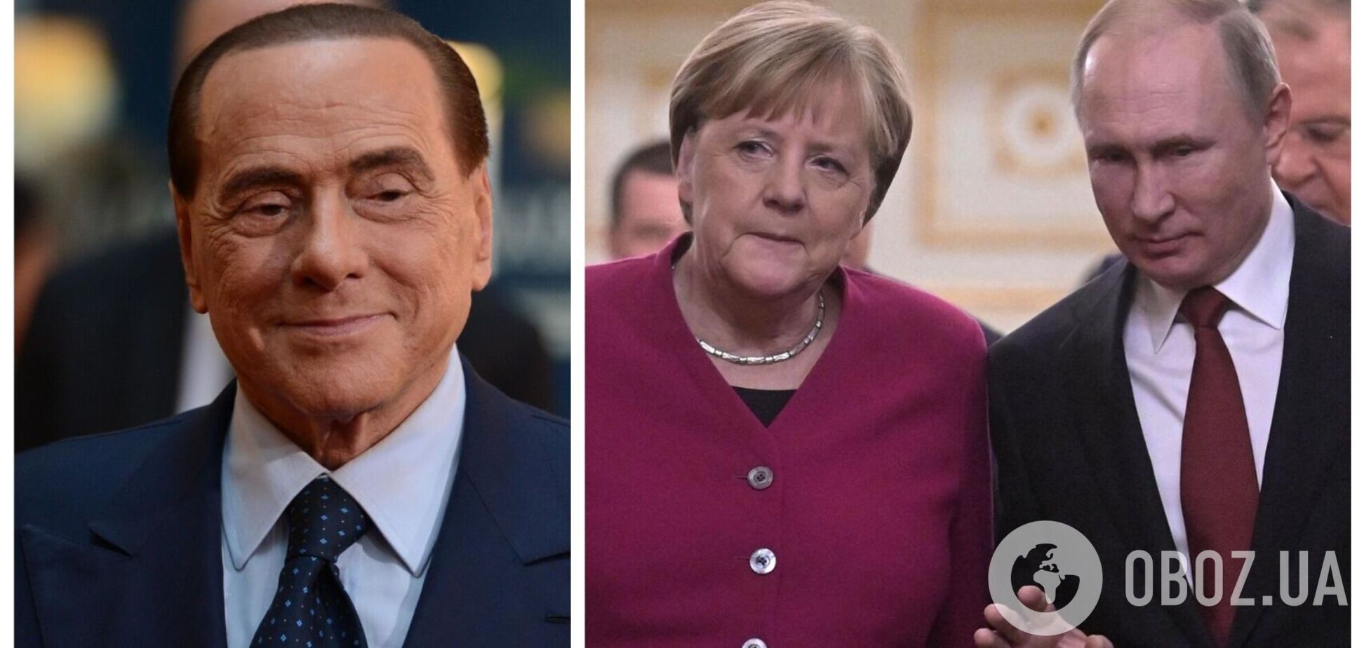 Берлусконі заявив, що разом з Меркель готовий стати посередником у переговорах з Путіним щодо війни в Україні 