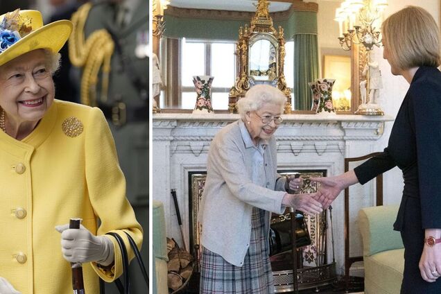 Новые снимки Елизаветы ІІ с Лиз Трасс обеспокоили фанатов: на руке королевы заметили огромный синяк