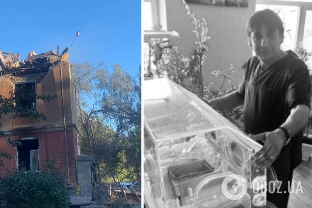 Ракета попала в дом: при обстреле Славянска погиб заведующий детской реанимацией. Фото