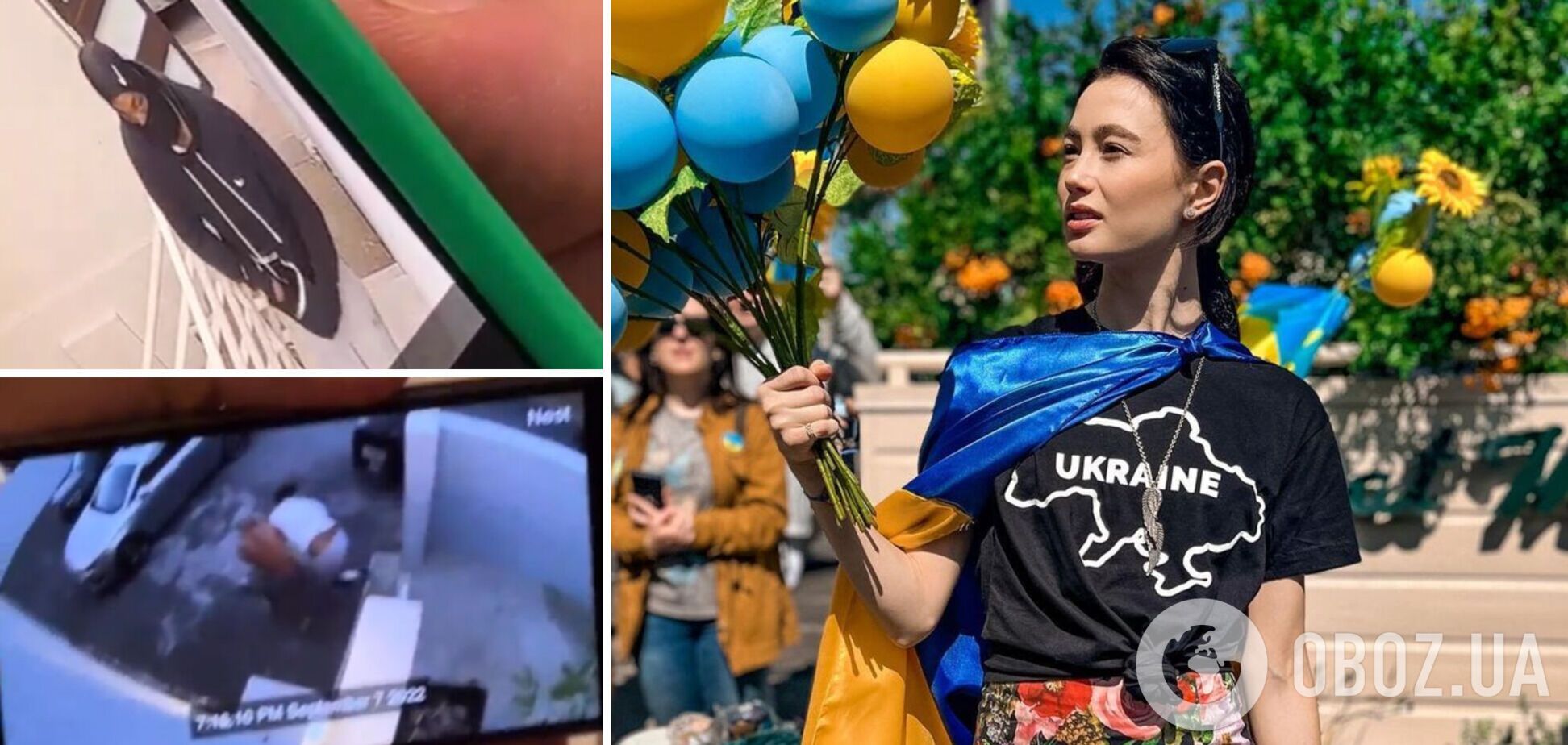 В дом голливудской актрисы родом из Украины Марины Мазепы ворвался грабитель с оружием и избил ее парня. Видео