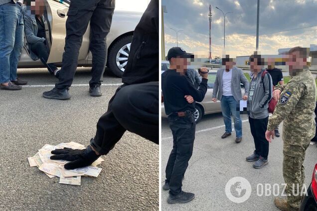 Зловмисника затримали під час отримання грошей