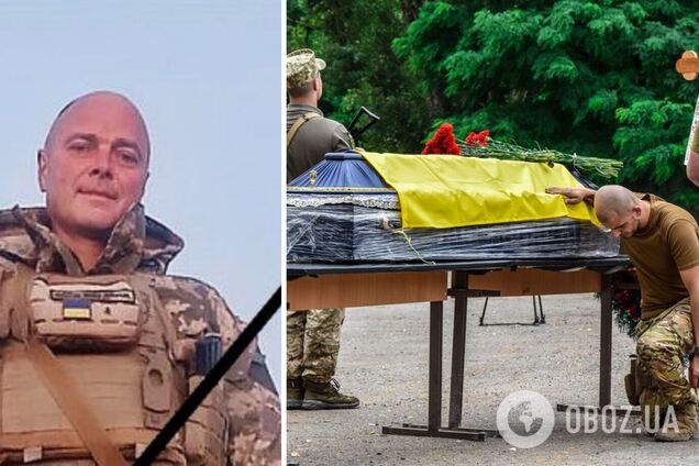 На Черкащині провели в останню путь командира відділення Віталія Вдовенка, який загинув у боях за Україну. Фото
