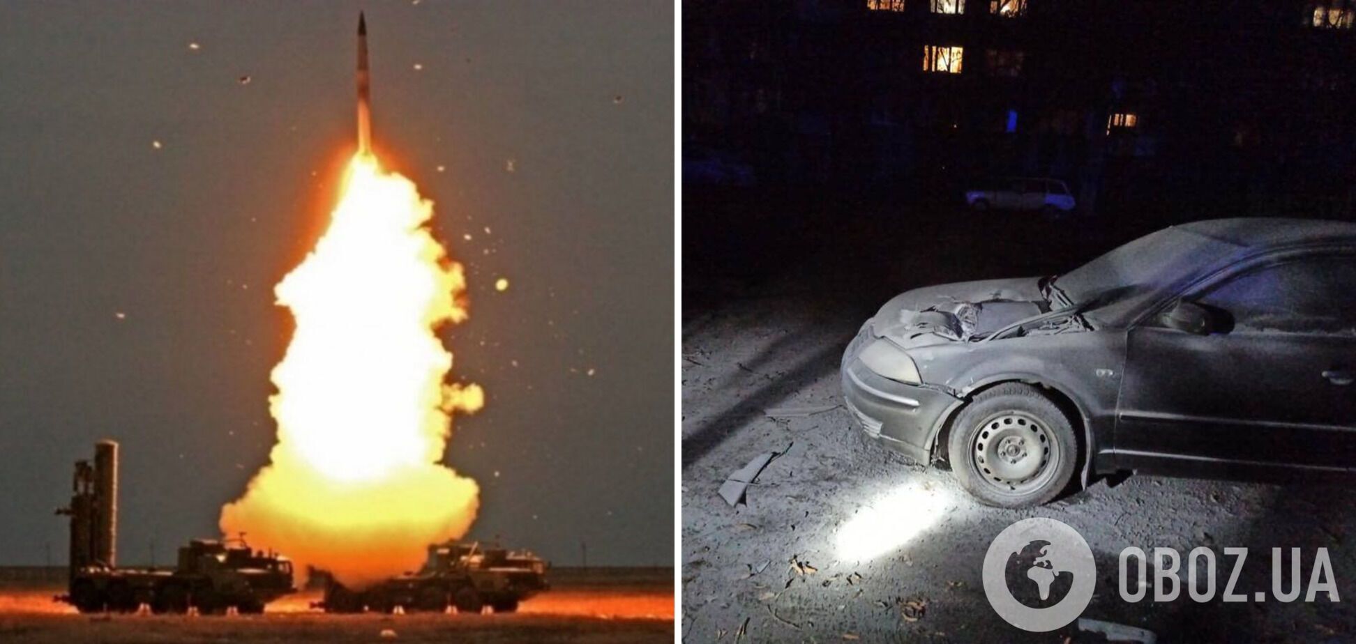 Росія обстріляла Київ і пошкодила авто