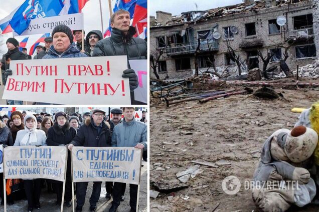 'Нужно было сразу всех разбомбить': россияне заявили, что война против Украины 'оправданна' и 'с ними Бог'. Видео