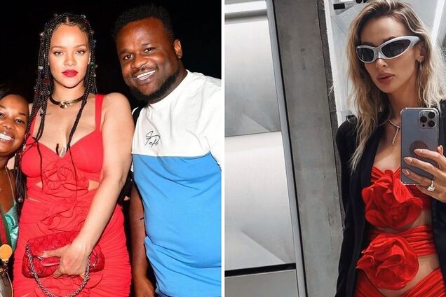 Модная битва: Лобода и Рианна надели одинаковые платья. Фотосравнение