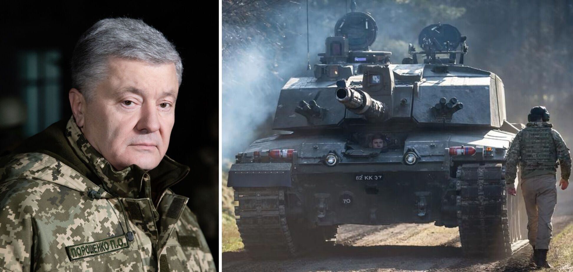 Знаряддя наступу та звільнення своєї землі: Порошенко пояснив, для чого Україні потрібні британські танки