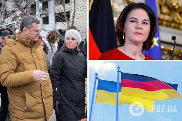 Глава МИД Германии Анналена Бербок прибыла с необъявленным визитом в Харьков