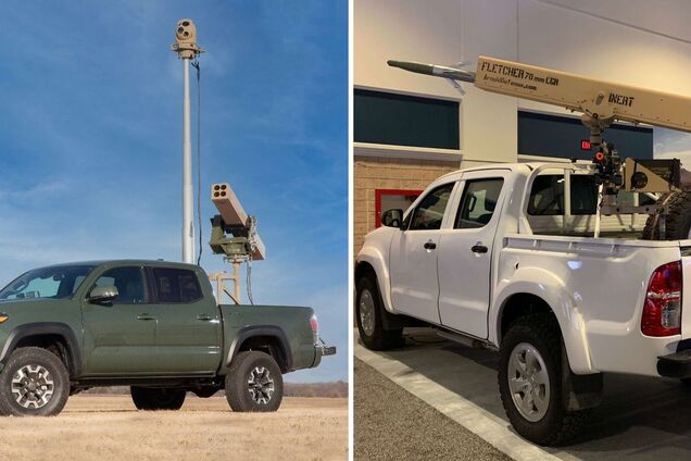 Мобильные зенитные ракетные системы VAMPIRE и Fletcher