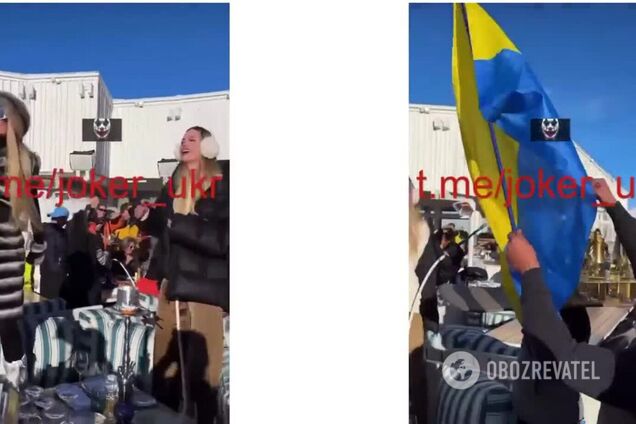 Батальйон 'Куршевель': на шикарному курорті у Франції помітили компанію українців, які запалювали під 'Вова, ї**ш їх, бл**ь'. Фото і відео