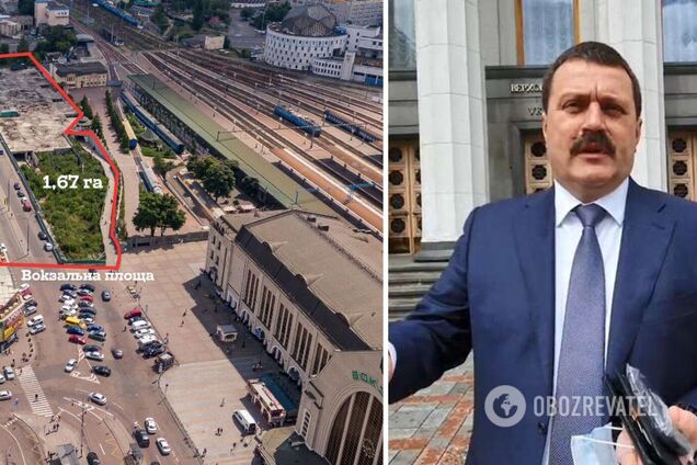 'Прыщ' Киева: у Деркача нужно конфисковать паркинг-наркопритон возле Центрального вокзала