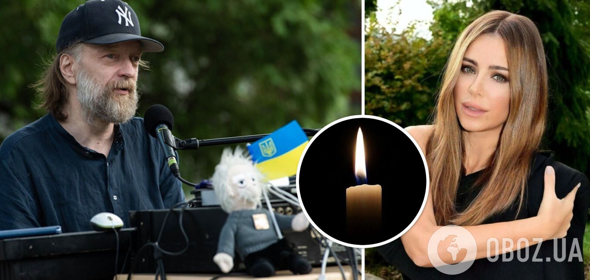 Предательница Лорак почтила память умершего из-за оккупантов украинского композитора, который почти год прятался в Киеве от ракет
