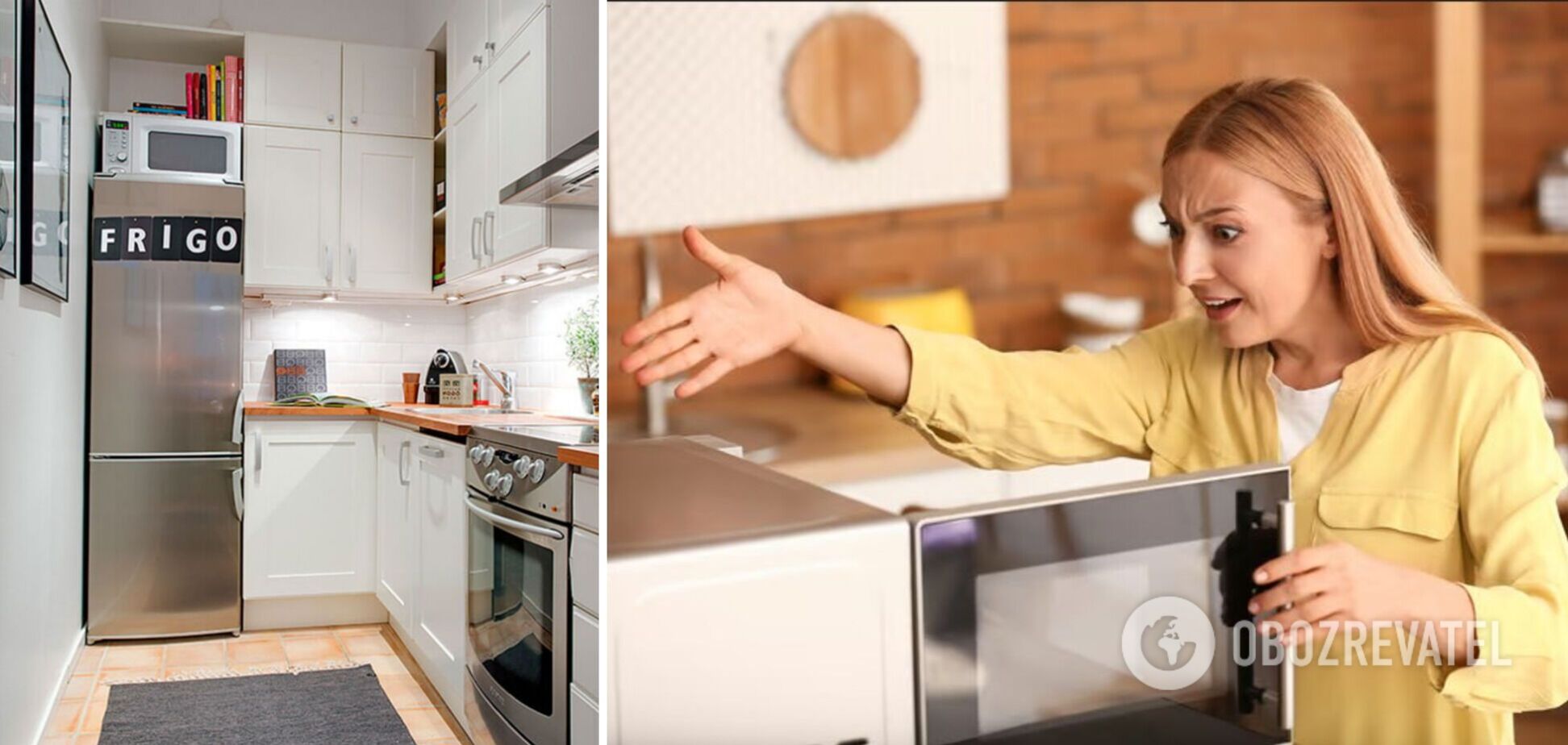 Почему не стоит ставить микроволновку на холодильник
