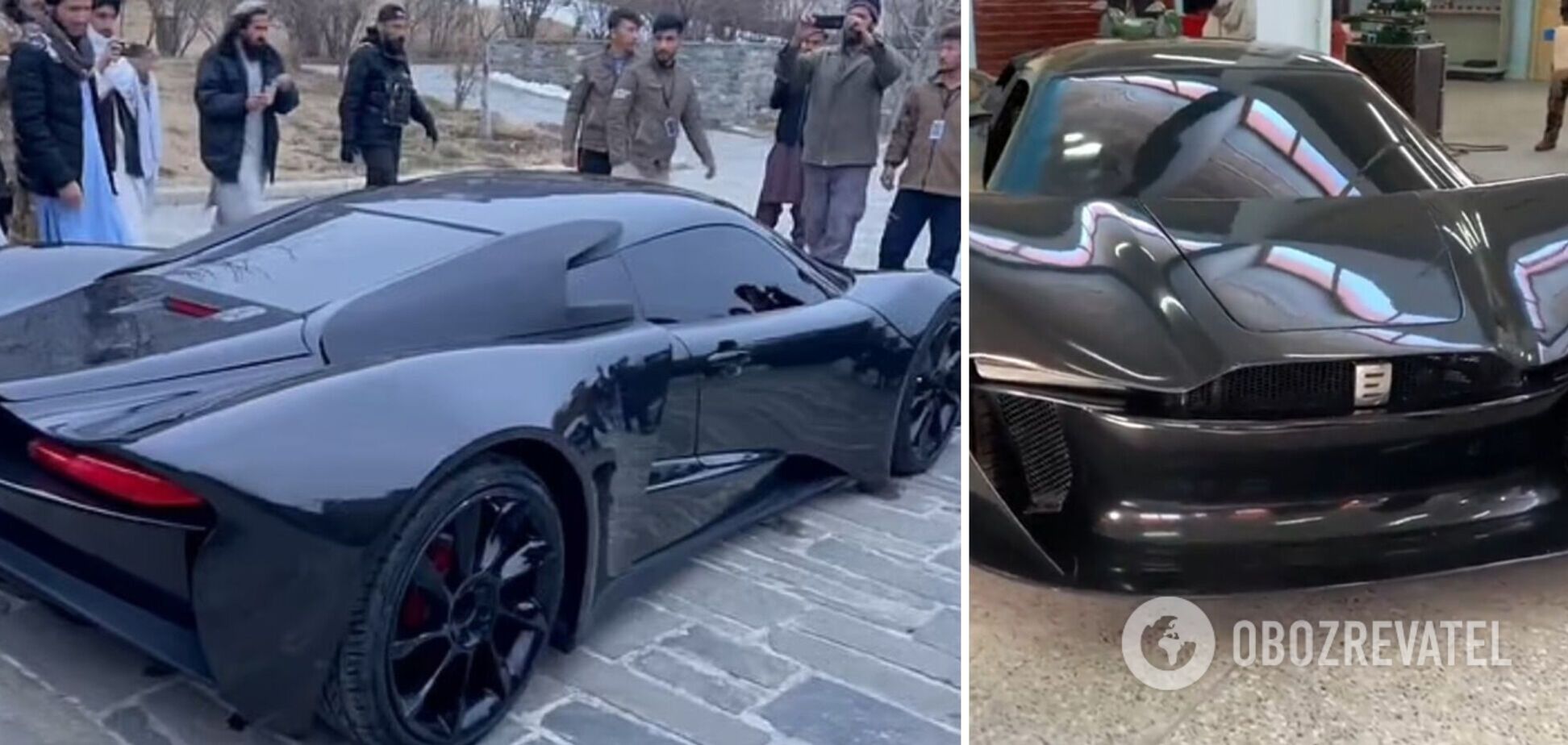 Талибы представили свой суперкар, пока страна страдает от кризиса и голода. Фото и видео