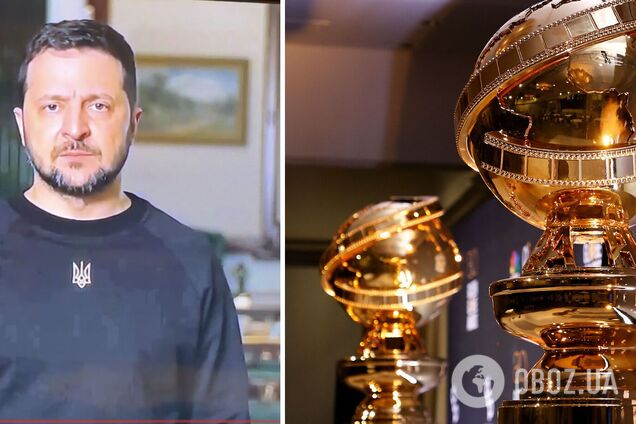 Зеленський потужно звернувся до глядачів 'Золотого глобусу' і висловився про Третю світову війну: це не трилогія, Україна переможе