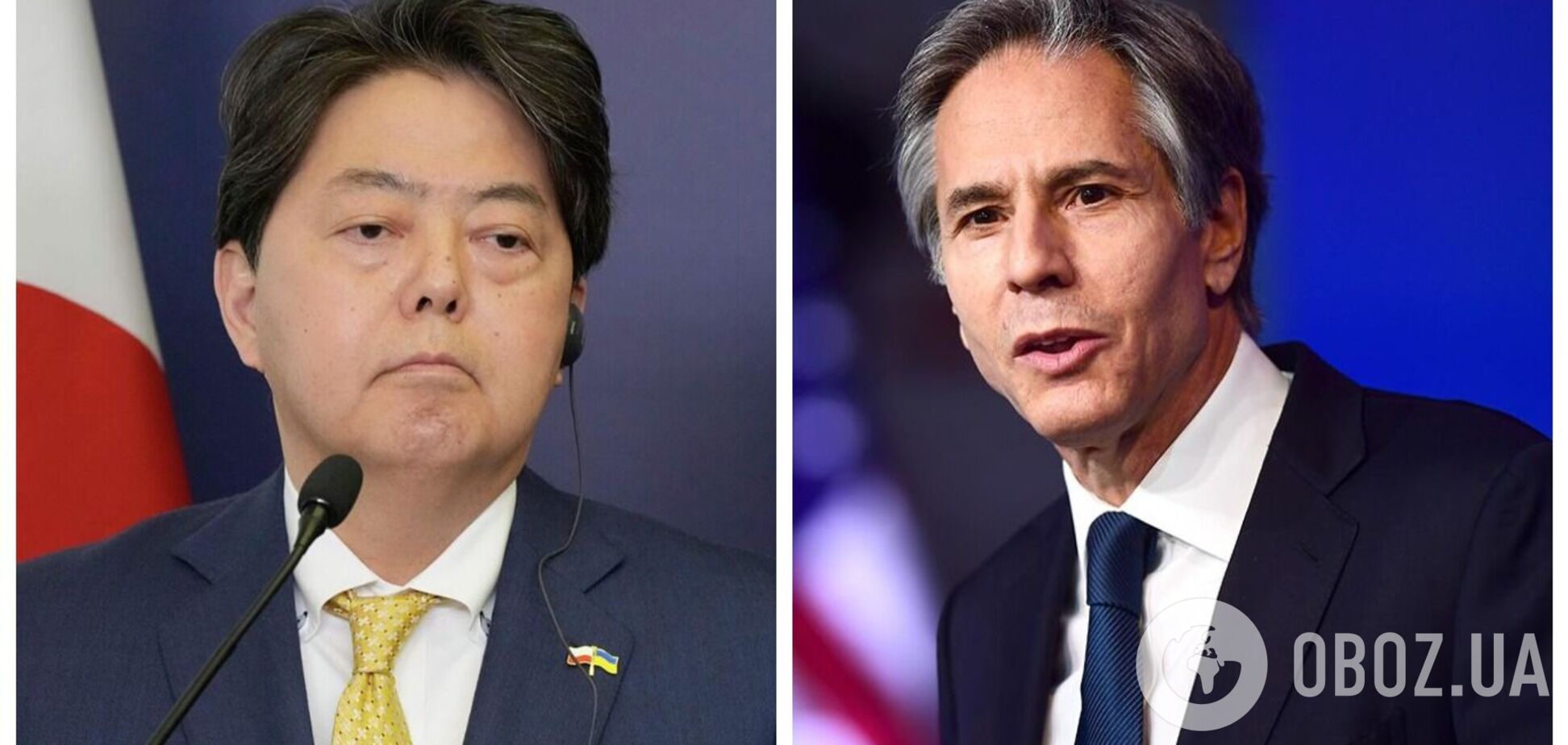 'Ми стоїмо разом з Україною': США і Японія спільно засудили агресію Росії та пообіцяли підтримувати Київ