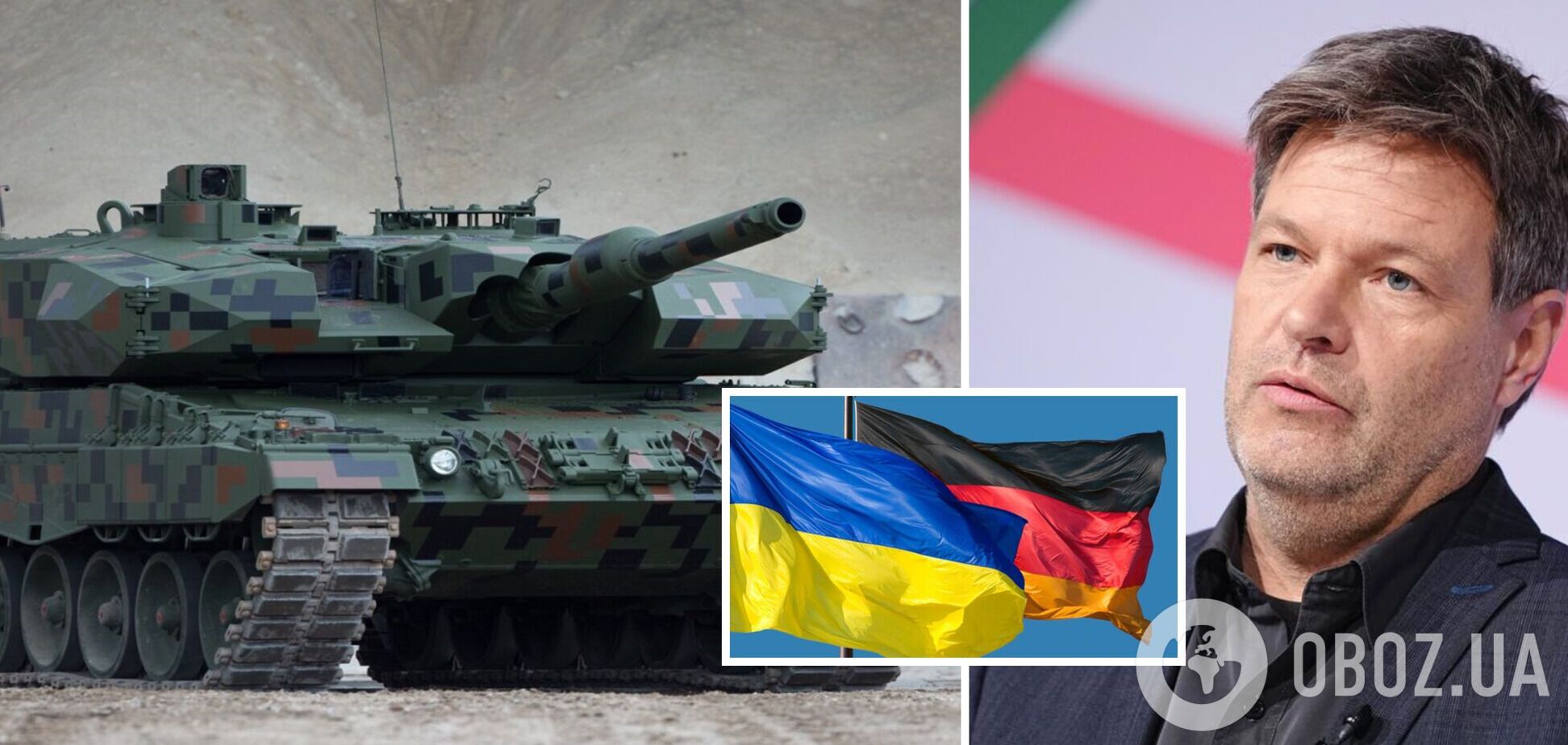 Німеччина має дозволити іншим країнам передавати Україні танки Leopard, – віцеканцлер Хабек
