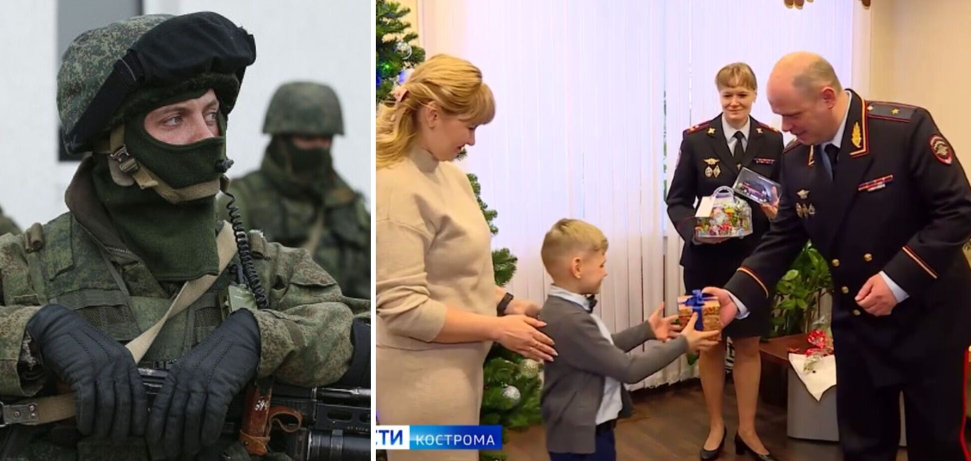 Замість батька – годинник та машинка: у Росії влаштували свято з нагородженням дитини ліквідованого окупанта. Відео